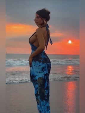 Outcast halter dress